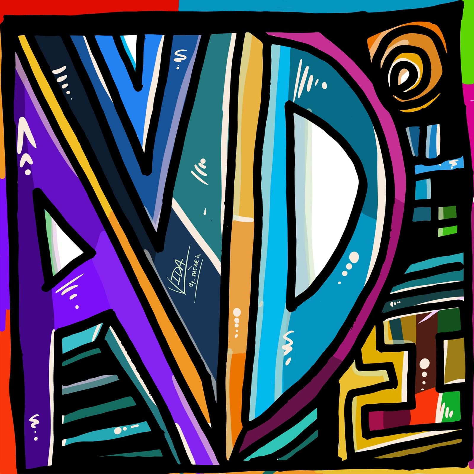 Grafiti — original by Mènek